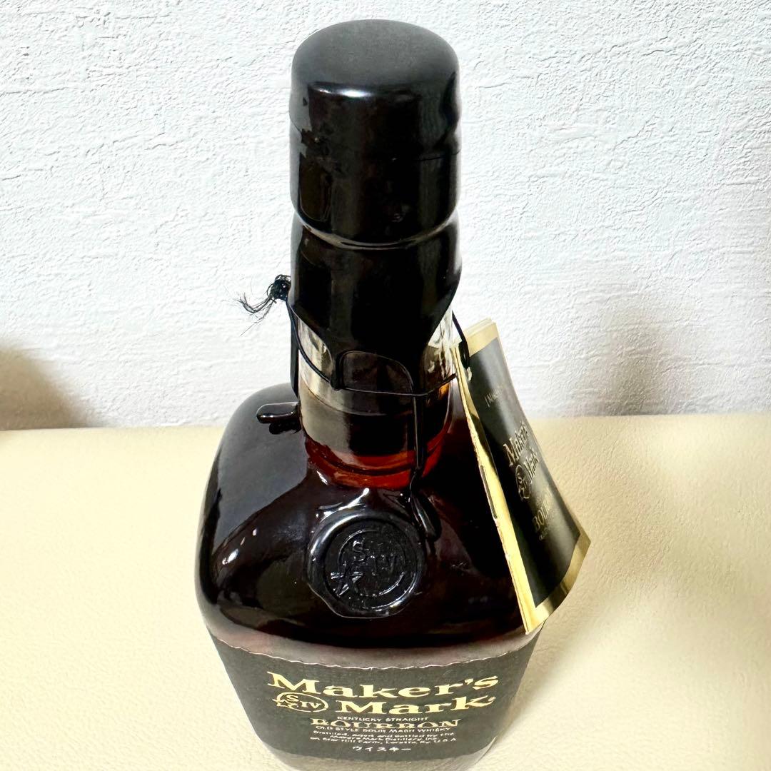 【レア品】 メーカーズマーク　ブラックトップ