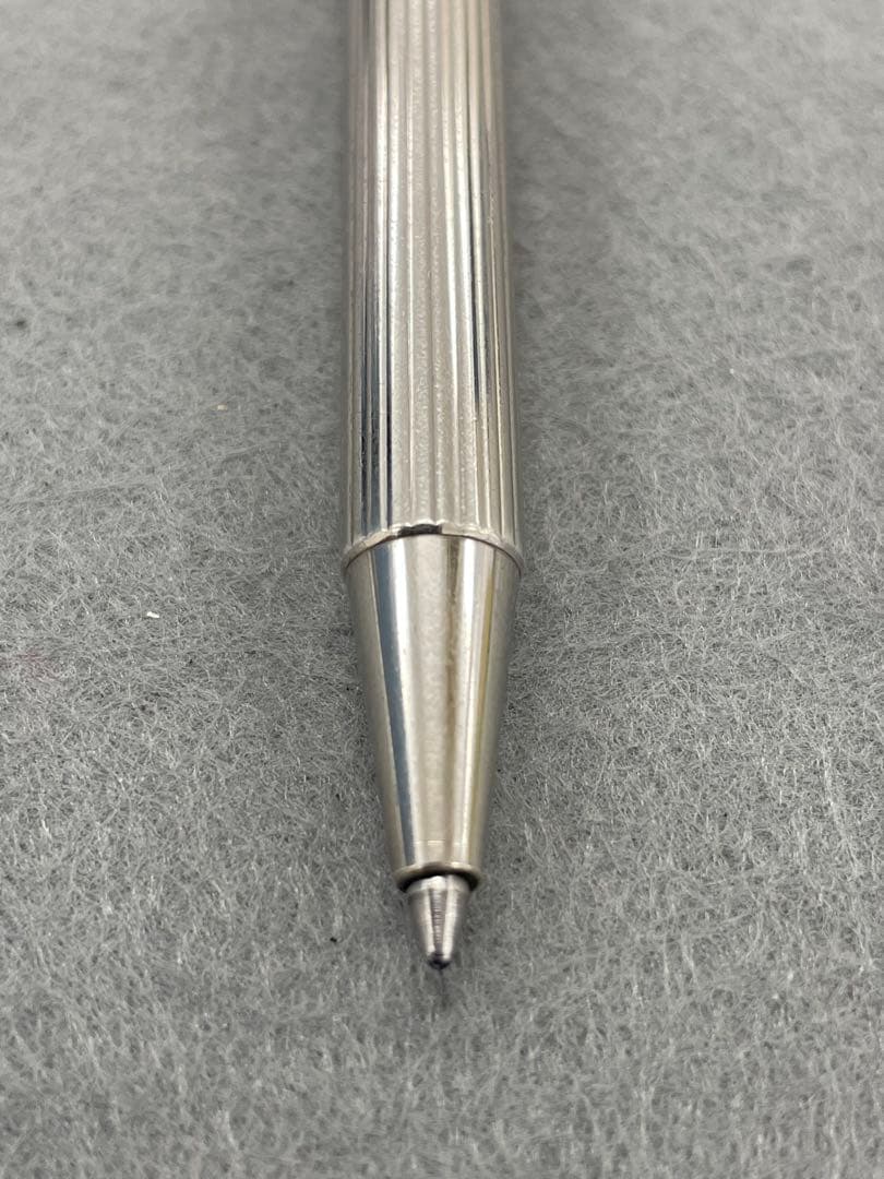Cartier カルティエ ボールペン マストII シルバープレート ゴドロン