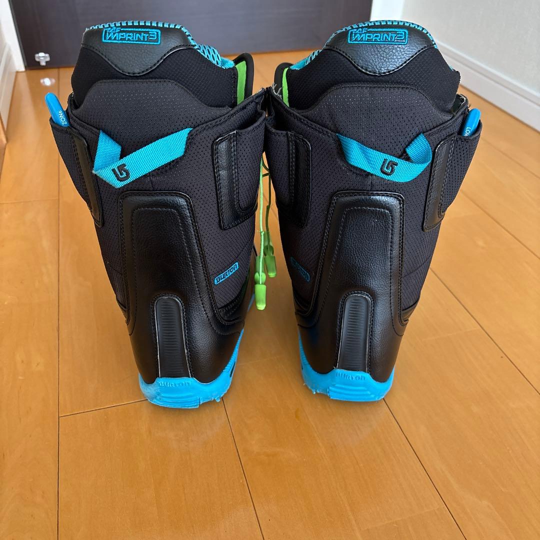 BURTON Rulerスノーボードブーツ ブラック/ブルー