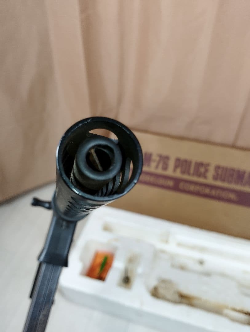 希少　MGC製モデルガン S&W M-76 元箱付 SPG規格品