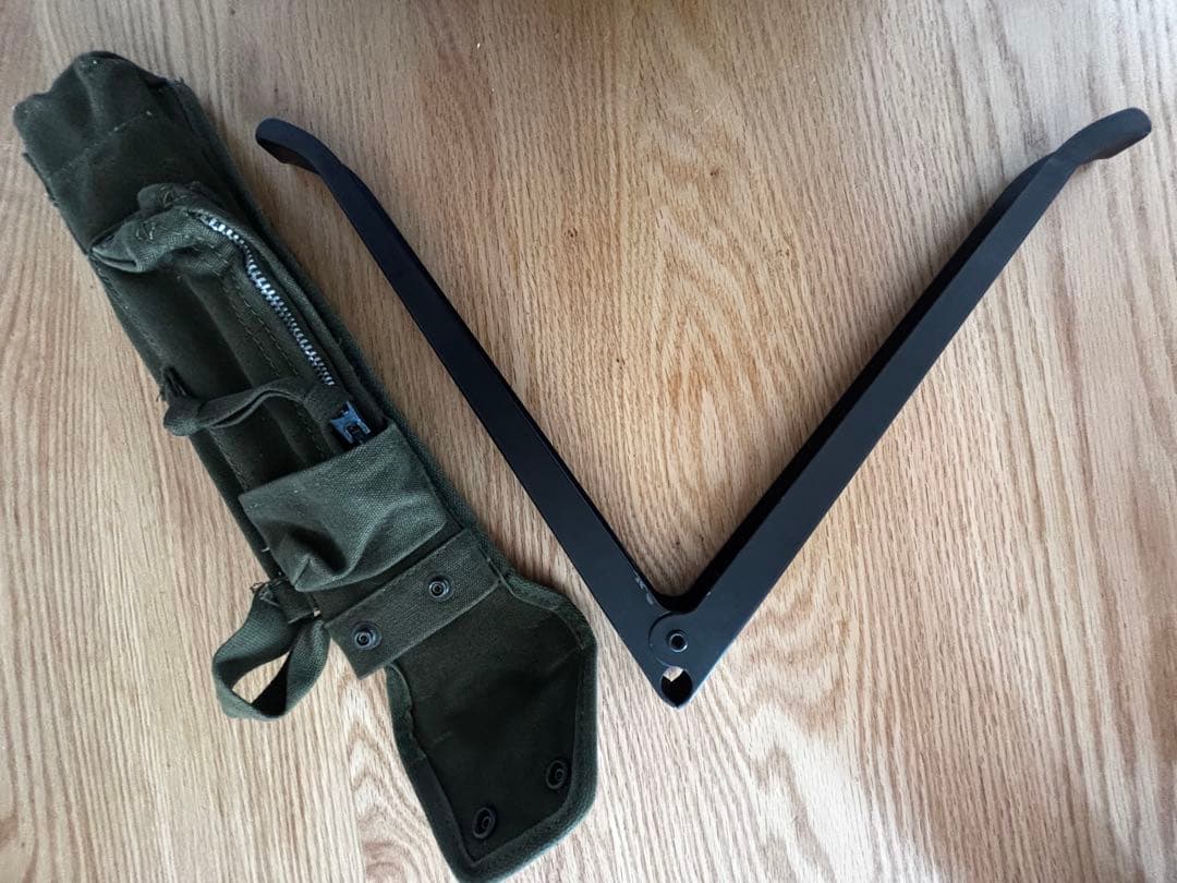 アメリカ軍実物放出品　usarmy XM3バイポッド＆キャリングケース