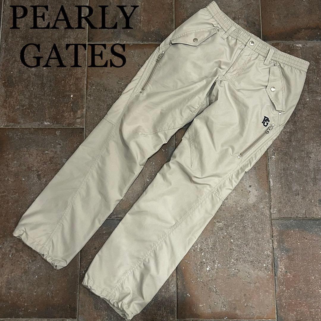 パーリーゲイツ パンツ ベージュ系 蓄熱裏地 メンズ PEARLY GATES