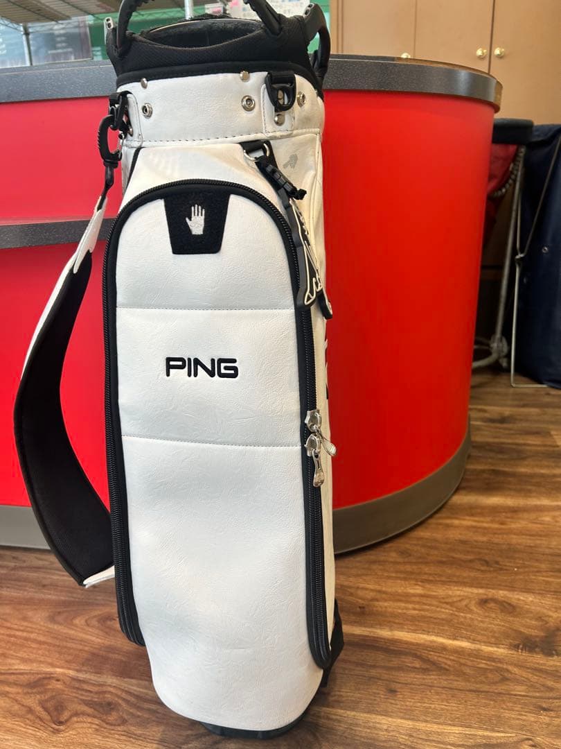 PING ゴルフバッグ・キャディバッグ ホワイト
