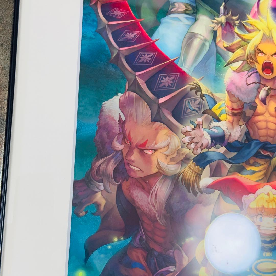 高精彩アート ケヴィン＆シャルロット 聖剣伝説3 複製原画