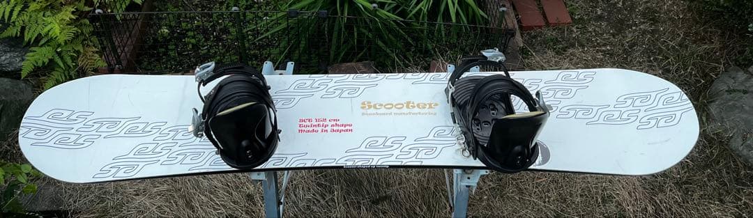 Scooter SCF 152 スノーボード ビンディング・リーシュ付き 日本製