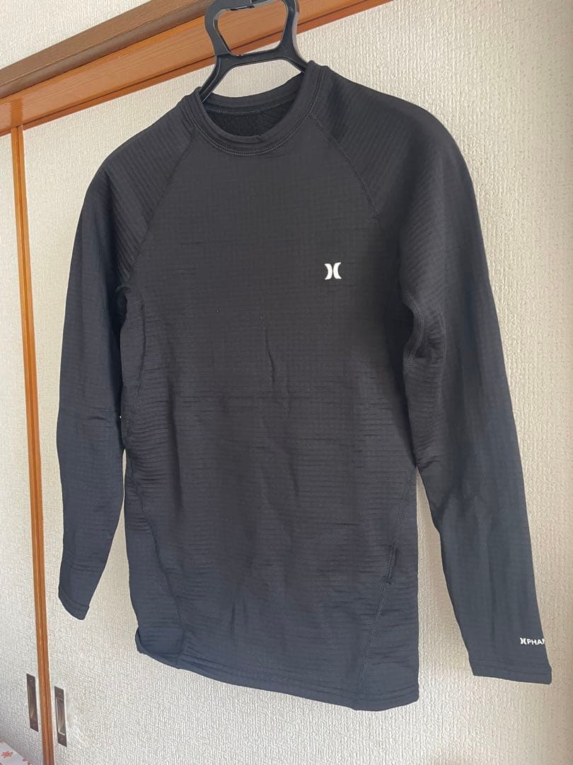 Hurleyハーレー メンズ ファントムワッフルインナークルーXS