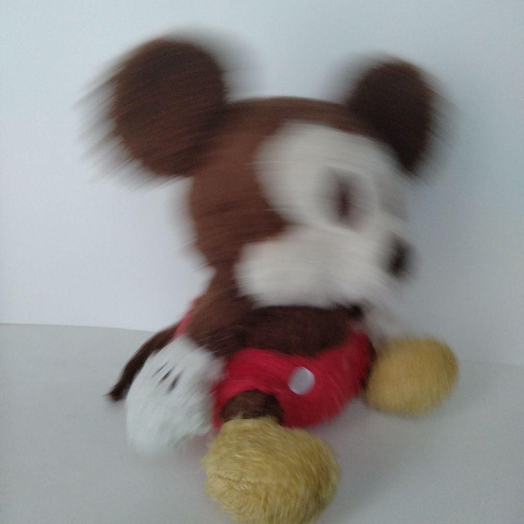 ディズニー　ミッキーマウス　ミニーマウス　メロディー首振りぬいぐるみ【レトロ】