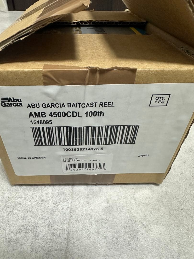 Abu Garcia 4500CDL 100th ベイトリール