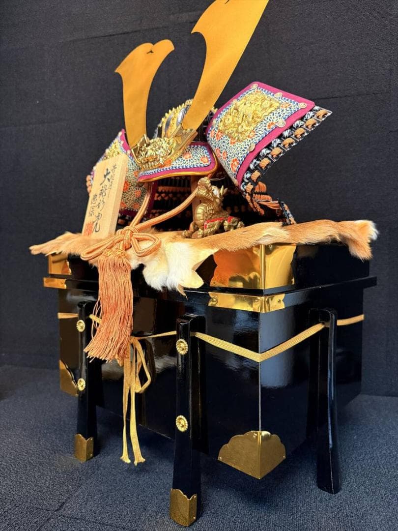 兜 伝統工芸 コンパクト五月飾り 鎧 五月節句 甲冑 室礼 五節句 7764