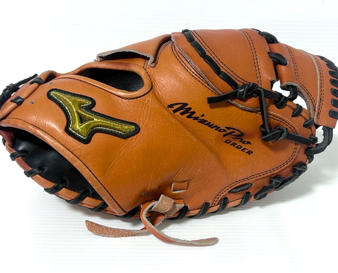 【24時間以内/匿名配送】ミズノプロ オーダー 硬式用 キャッチャーミット 波賀