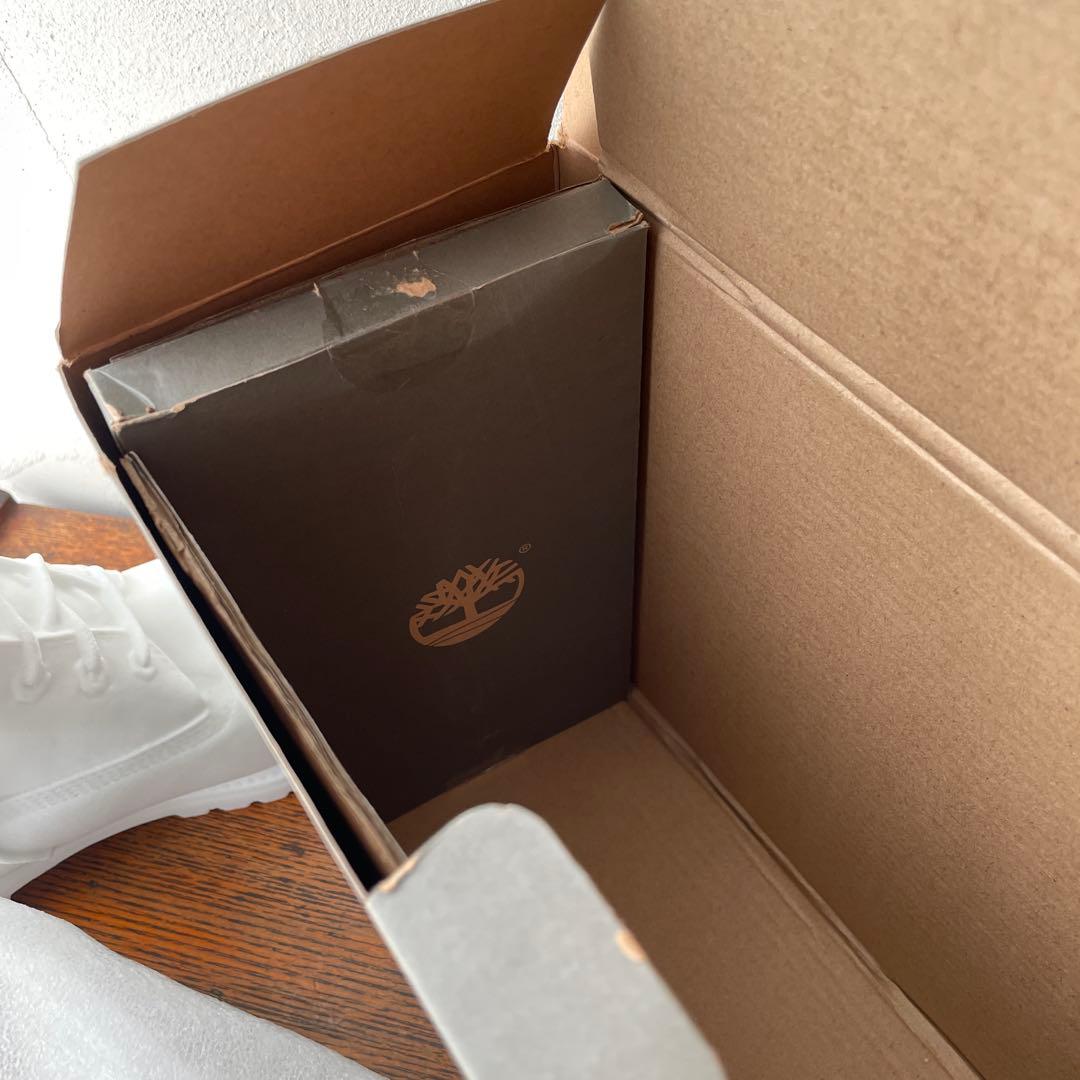 ティンバーランド　オリジナル　イエローブーツ　オブジェ　花瓶　陶器　白