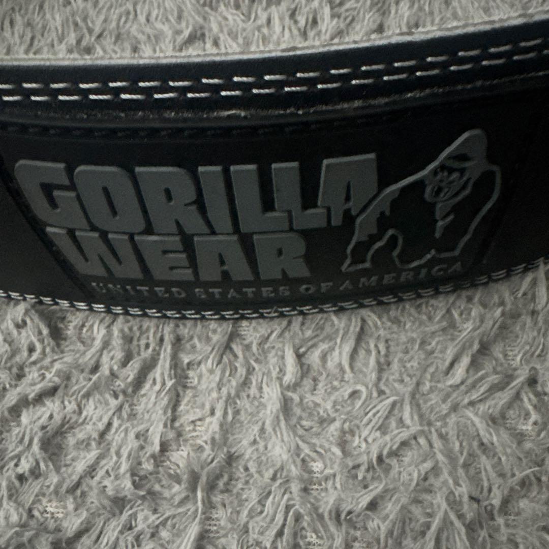 GORILLA WEAR トレーニング・パワーベルト 黒