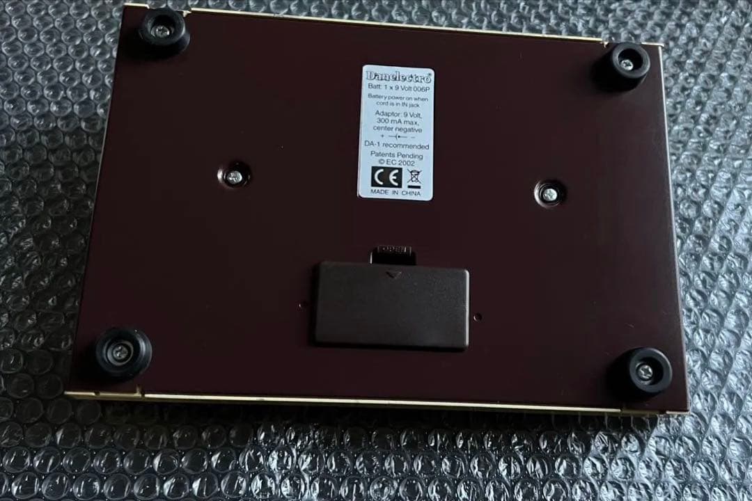 【完動品】DANELECTRO DSR-1エフェクタースプリングリバーブ