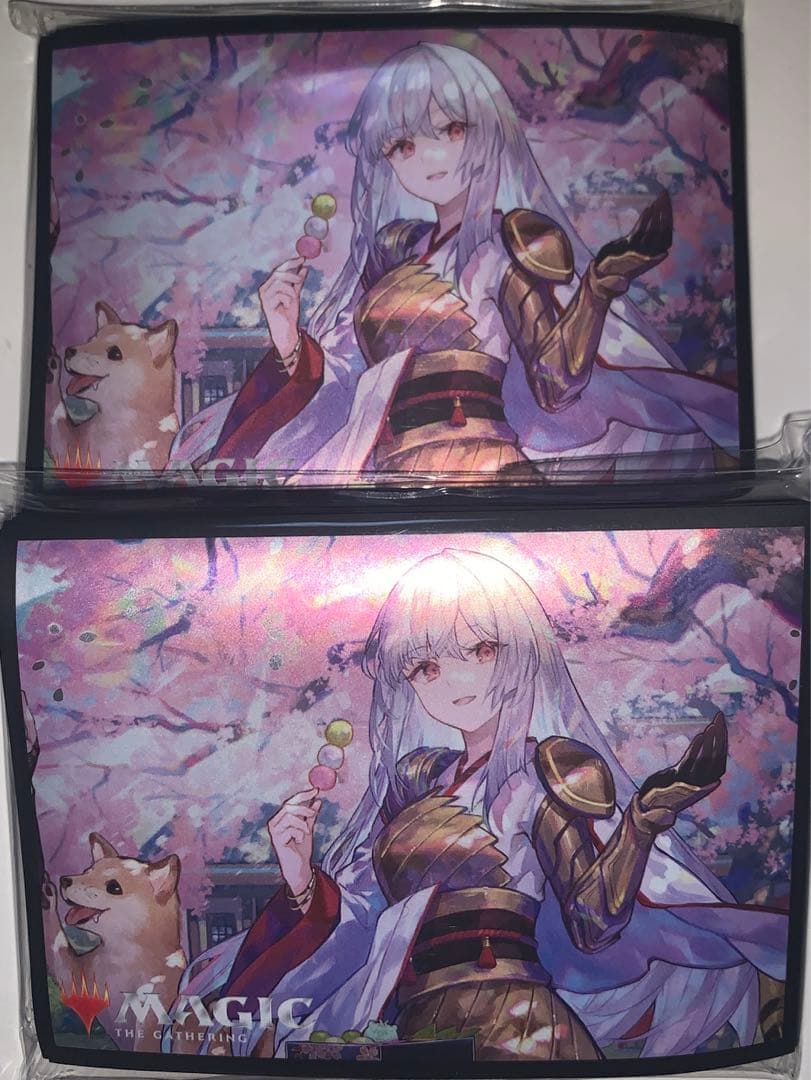 MTG 放浪皇春のお花見キャンペーン　スリーブ