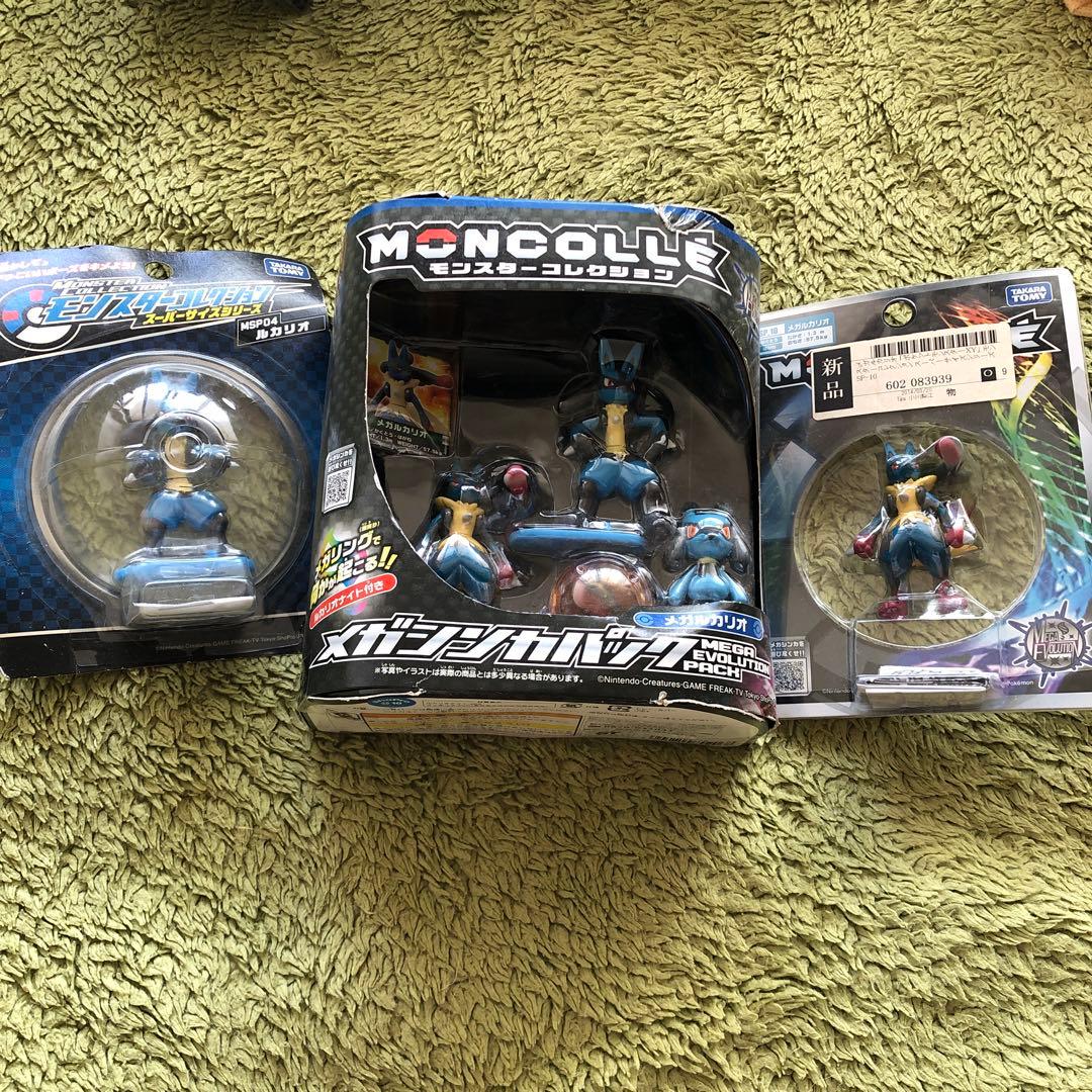 ポケモン　モンコレ　メガルカリオ　メガ進化パック　ルカリオ　フィギュア