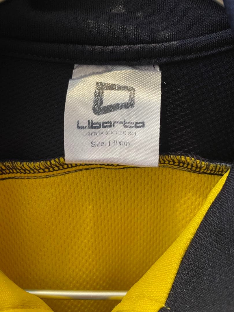 Liberta ジャージ Mサイズ イエロー/ネイビー 上下セット