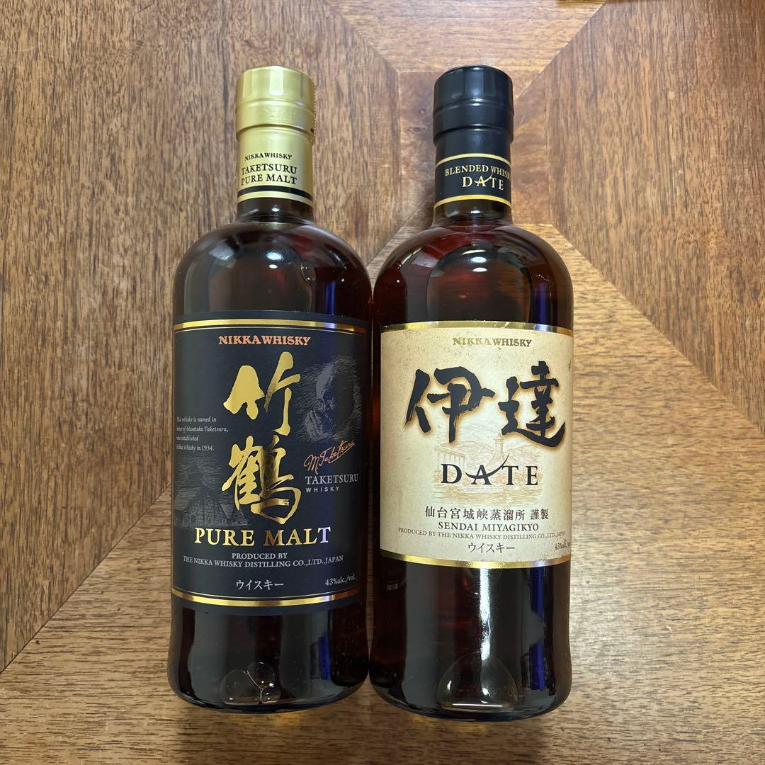 Nikka Whisky 竹鶴 ピュアモルト & 伊達セット