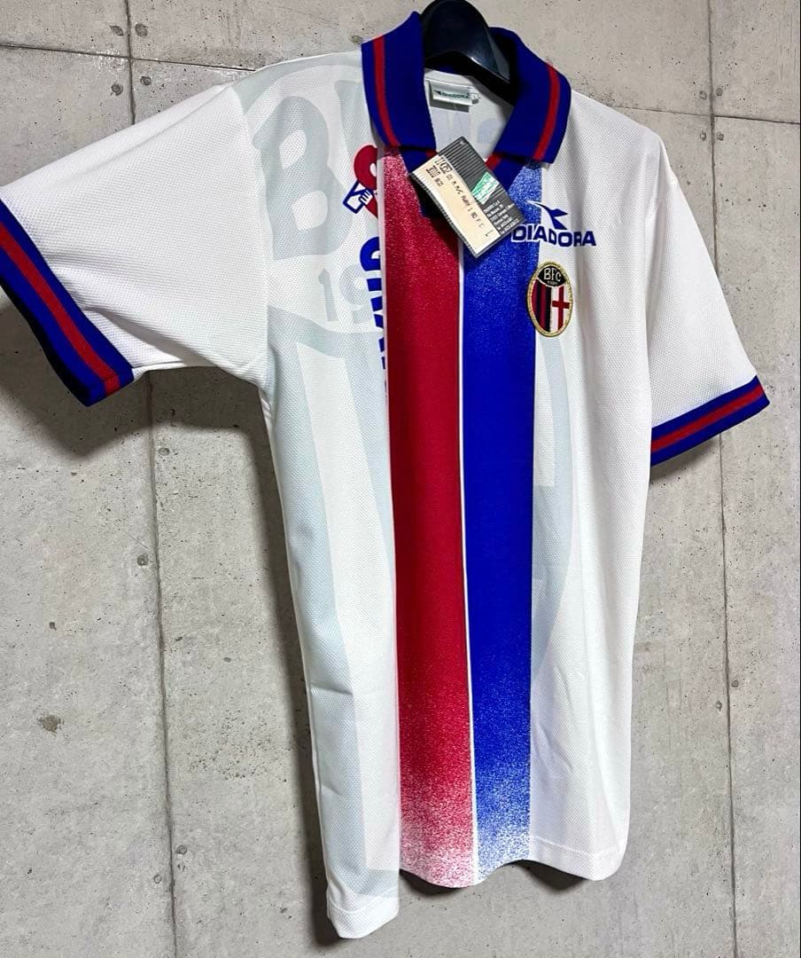 【新品/タグ付き】98/99 ボローニャFC ♯10 シニョーリ【L】アウェイ