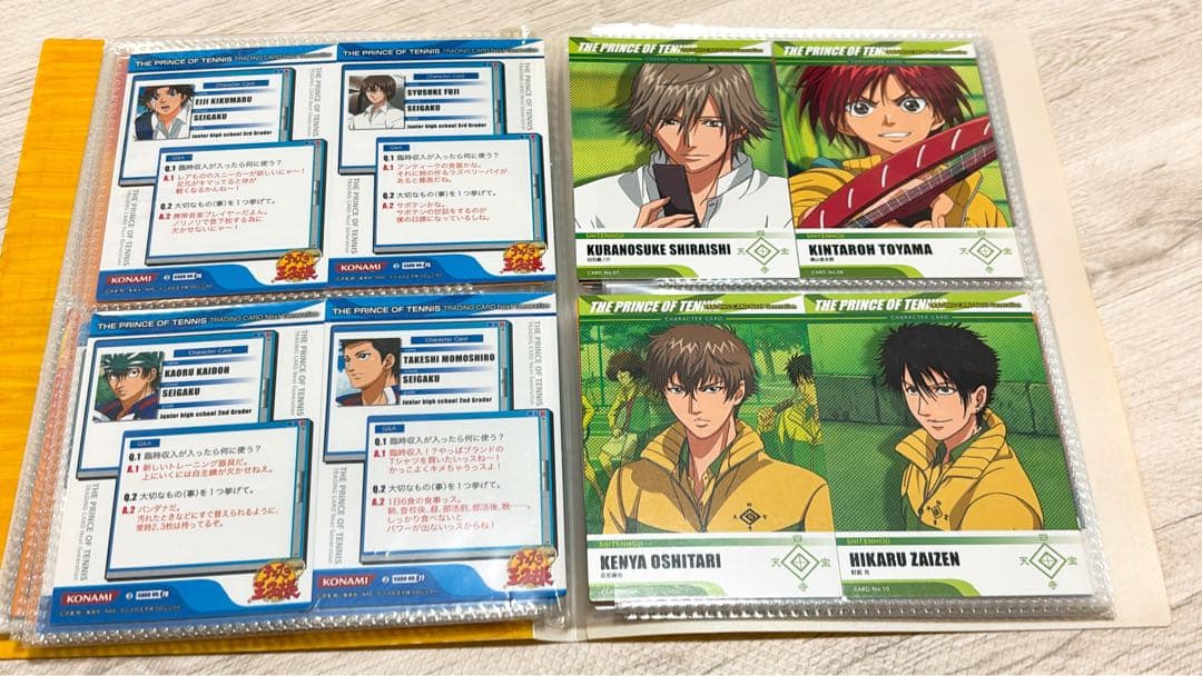 テニプリ コナミ トレカ TGC ほぼコンプ 激レア 当時物 新テニ