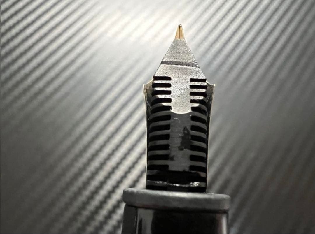 モンブラン マイスターシュテュック 14C 全金 万年筆 EF 極細字 146