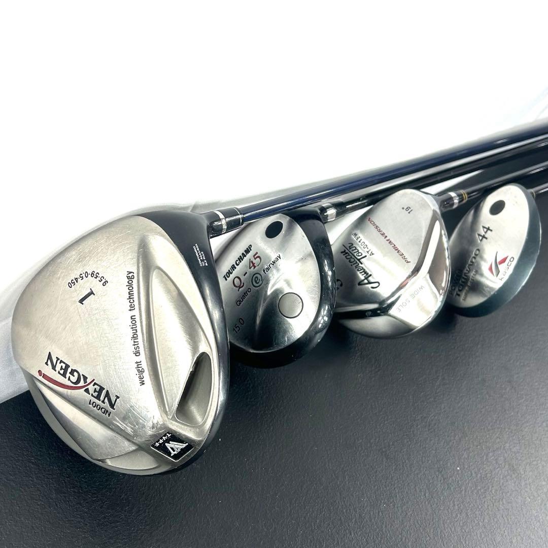 本格派 メンズゴルフクラブ 14本 フルセット ゴルフセット 豪華 お試しセット