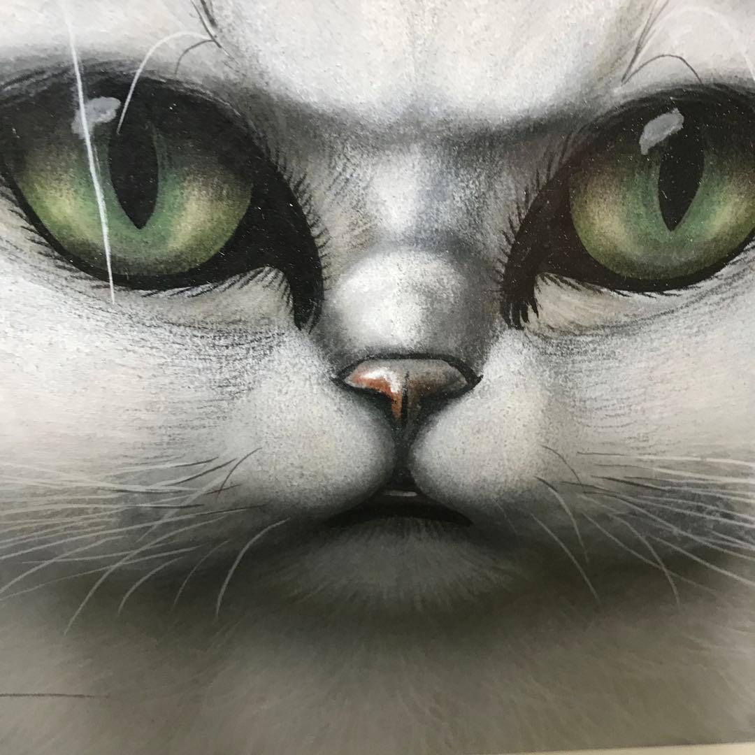 【直筆ペルシャネコ原画】作者サイン入り　貴重な肉筆画です！