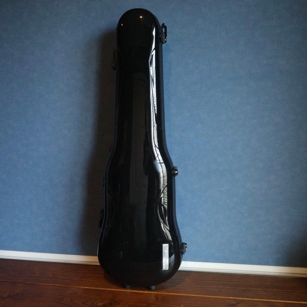 ドイツ製 Gewa Air 1.7 バイオリン4/4用ハードケース 光沢ブラック