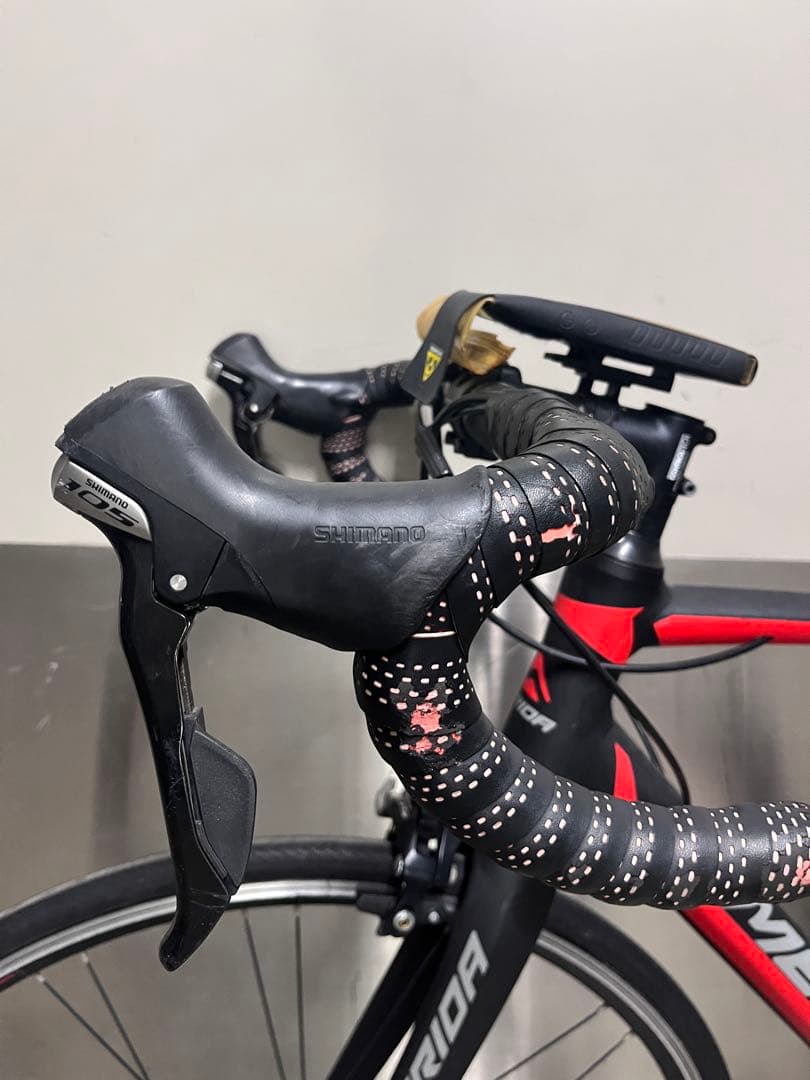 MERIDA ロードバイク ブラック/レッド