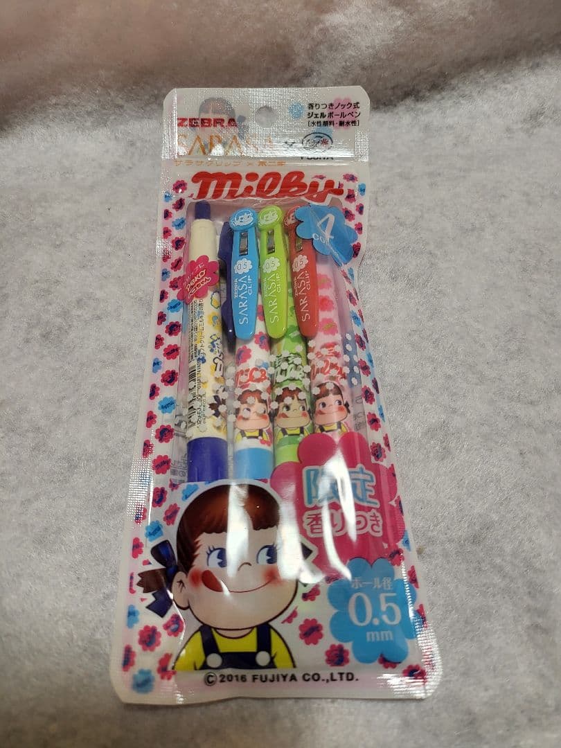 SARASA サラサ ミルキーコラボ 限定4本セット 香り付き 不二家