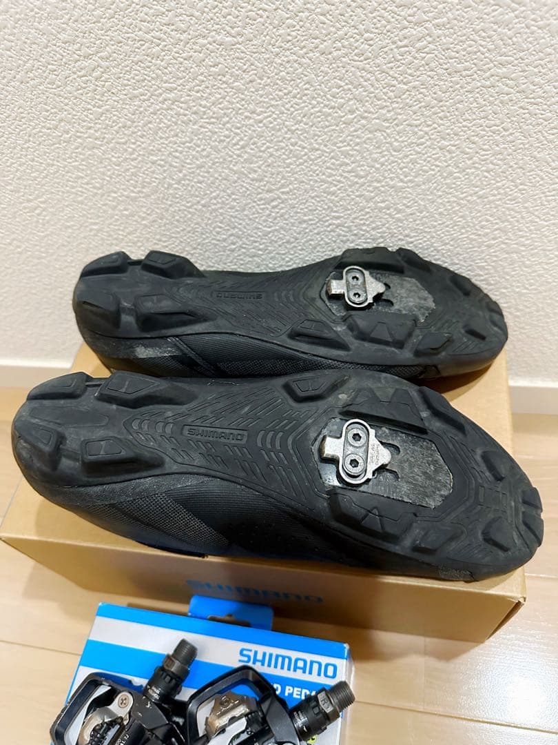 ”美品“27.2cmシマノSH-XC300 PD-ED500シューズペダルセット