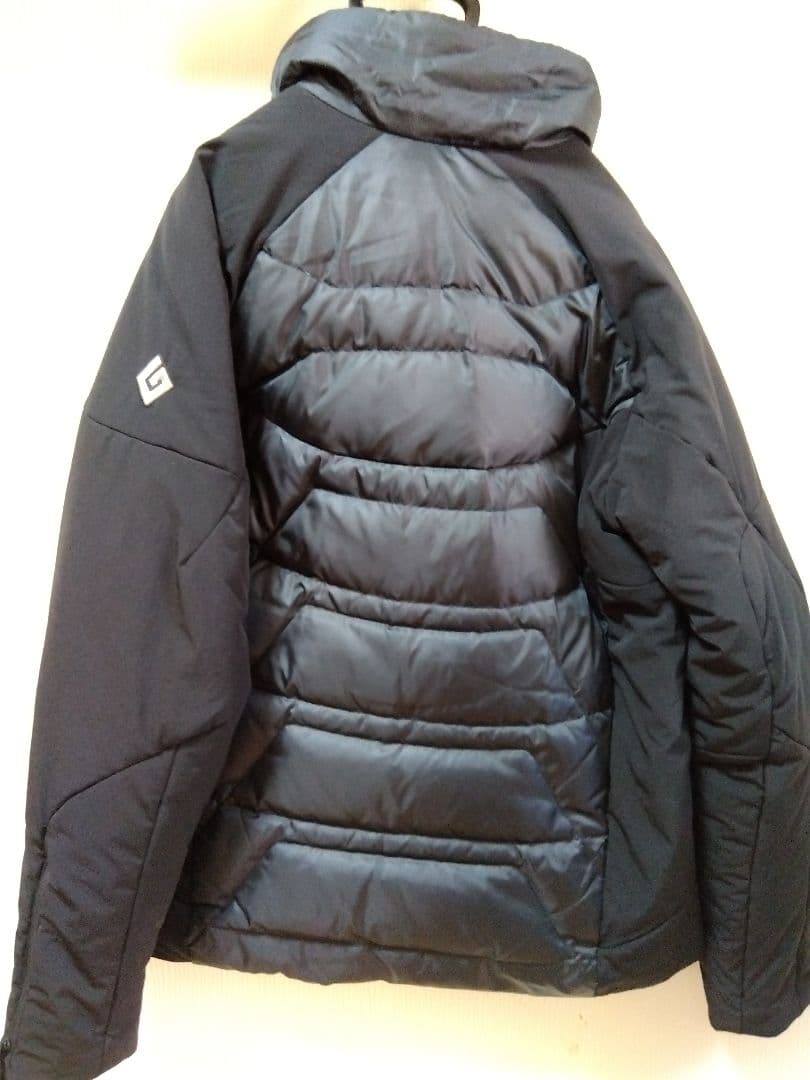 がまかつ ダウンジャケット フィッシングウエアー 防寒着 L ブラック