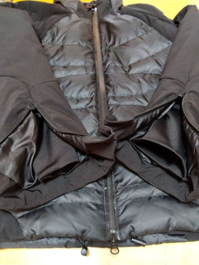 がまかつ ダウンジャケット フィッシングウエアー 防寒着 L ブラック