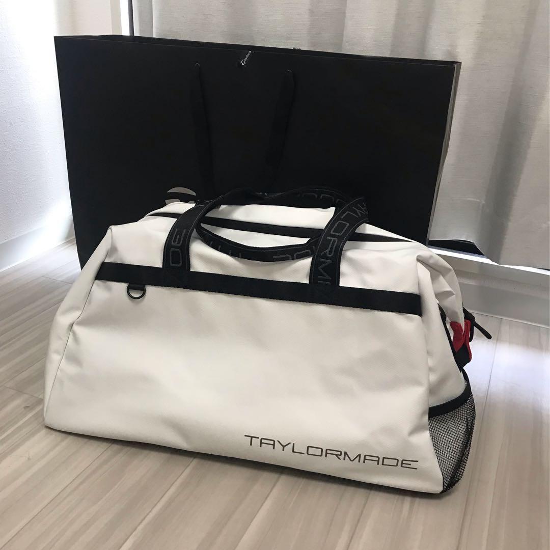テーラーメイド　TAYLOR MADE シティテック ボストンバッグ ホワイト