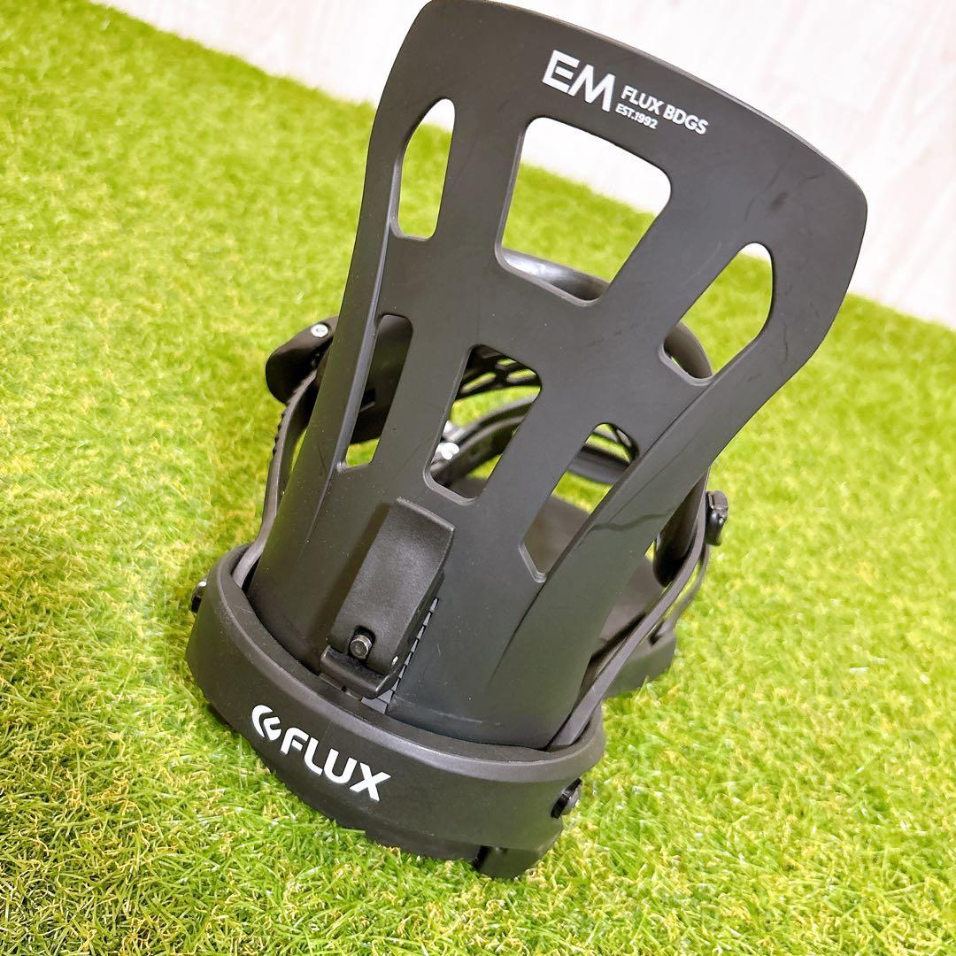 美品 FLUX EM ビンディング Mサイズ フラックス バインディング 黒