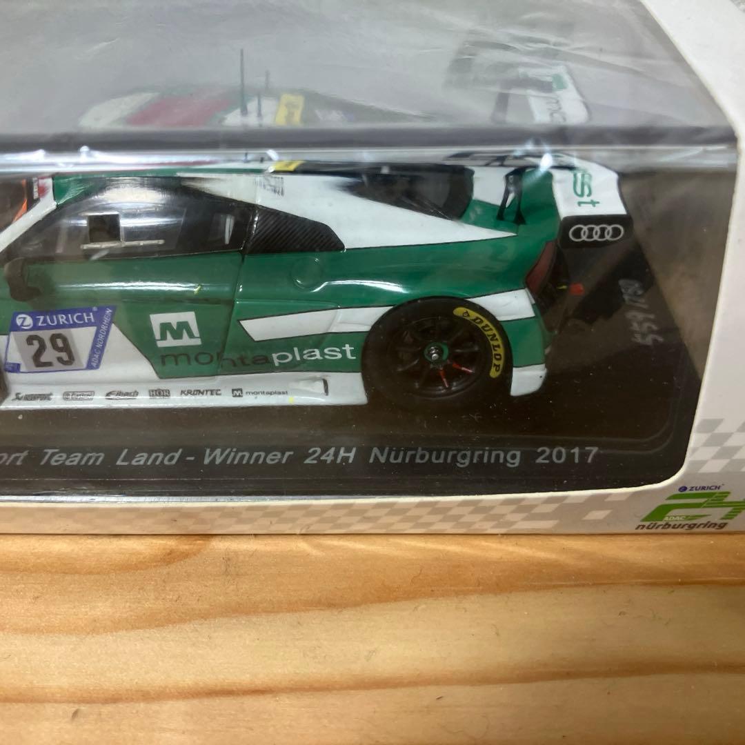 spark 1/43 audi R8 ニュル　2017年ウィナー