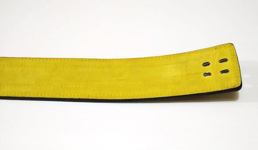 S(GOLD)｜本牛革OEMレバーアクションパワーベルト13mm極厚ハード