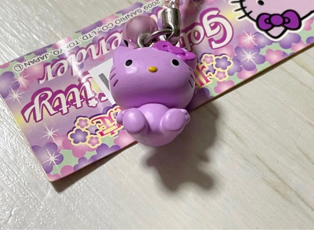 ♡超希少♡ご当地キティ♡ 北海道限定ラベンダー　ポンチ目　大きめ