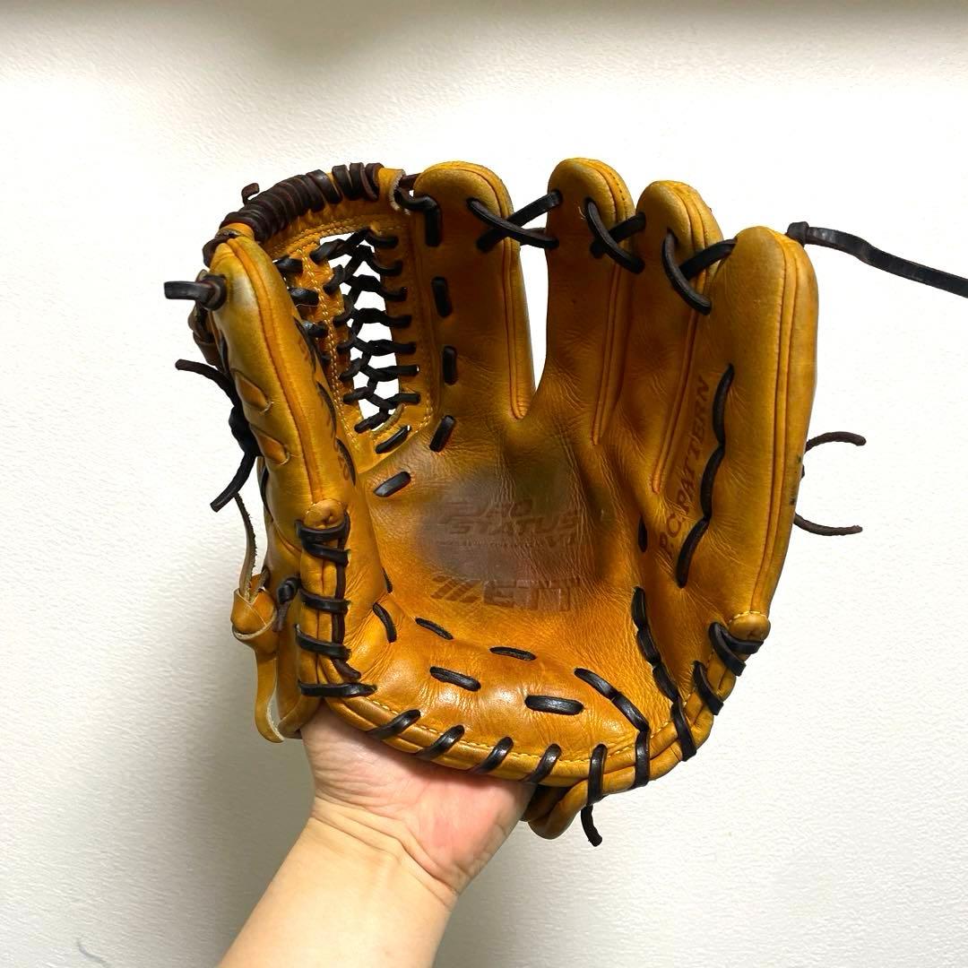 ZETT プロステイタス 型抜群 即戦力 硬式 内野手用グローブ