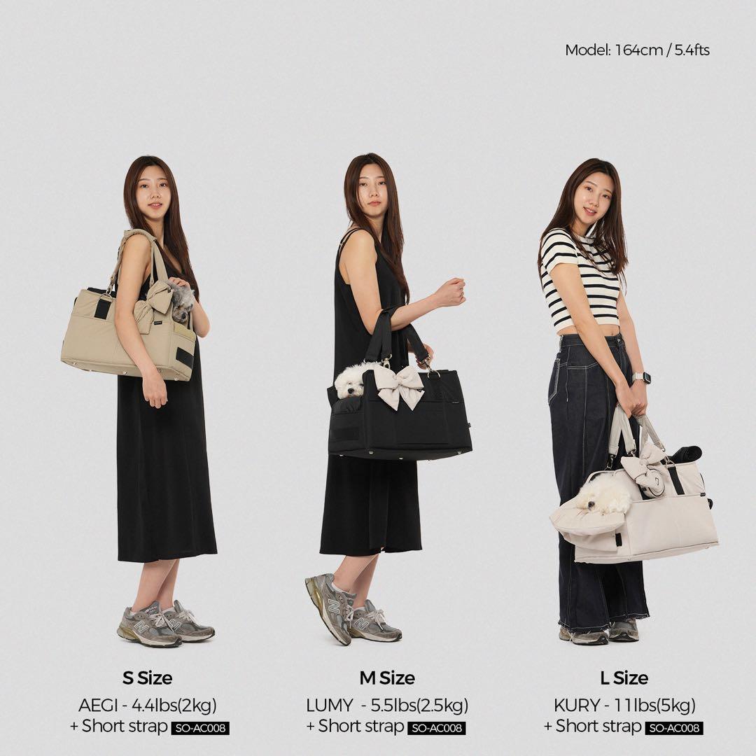 ssoook小型犬用ショルダーバッグ ベージュ