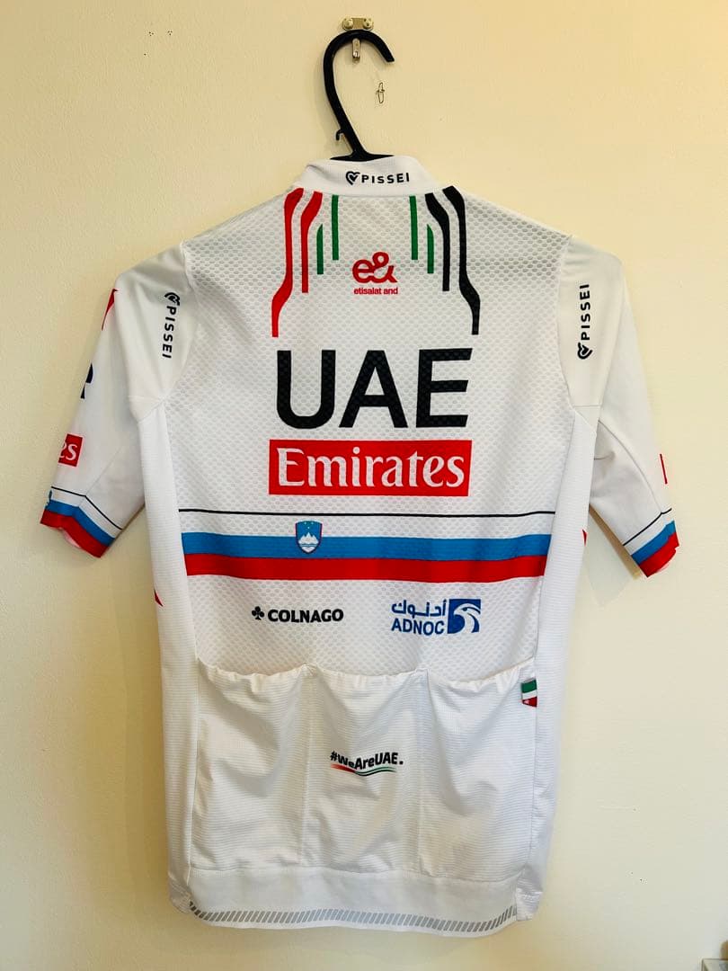 Pissei UAE team emirates サイクルジャージ XS