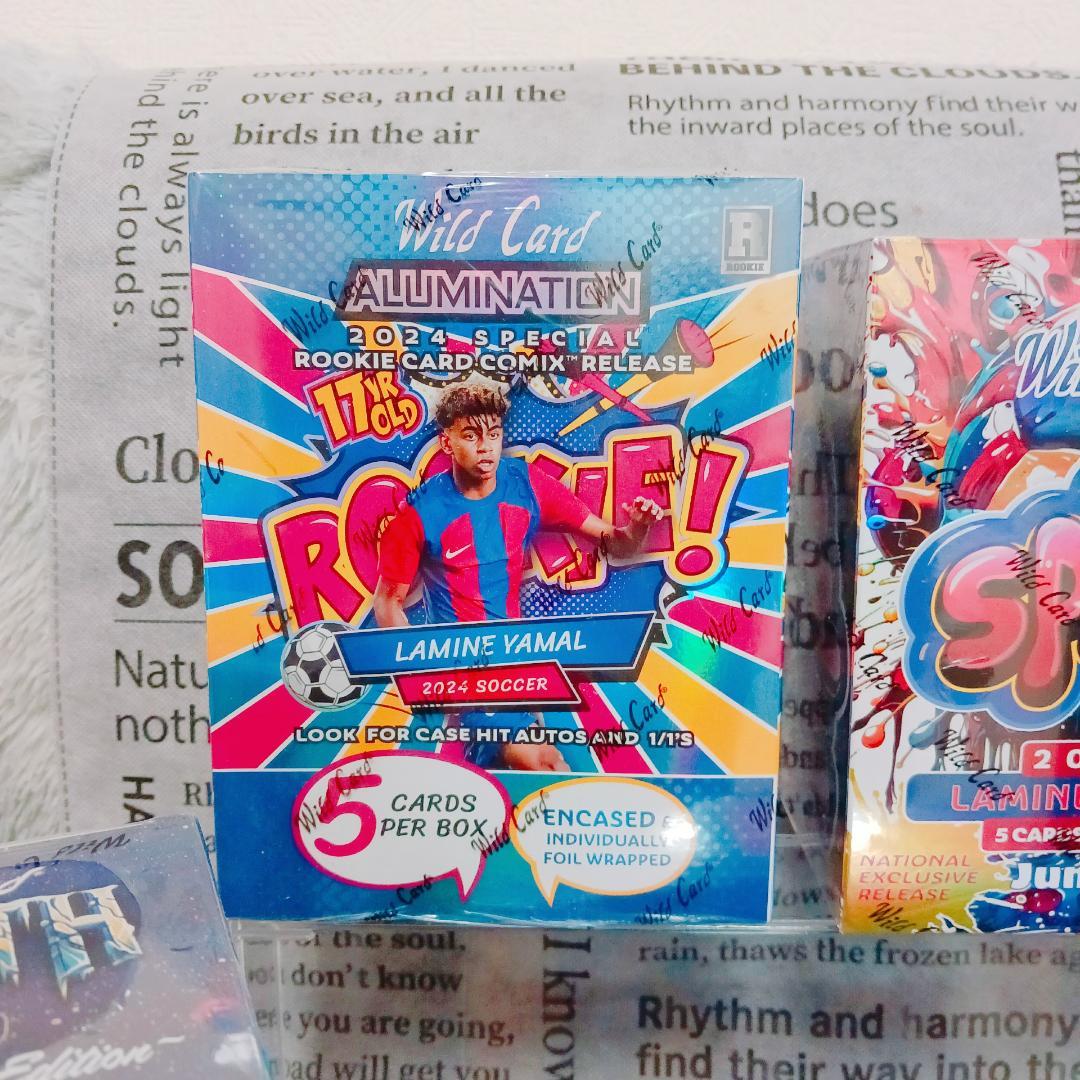 ☆NSCC限定☆ラミンヤマル2024 Wild Card5BOXセット未開封商品