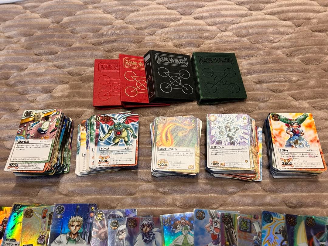 金色のガッシュベル カード　フィギュアまとめ売り