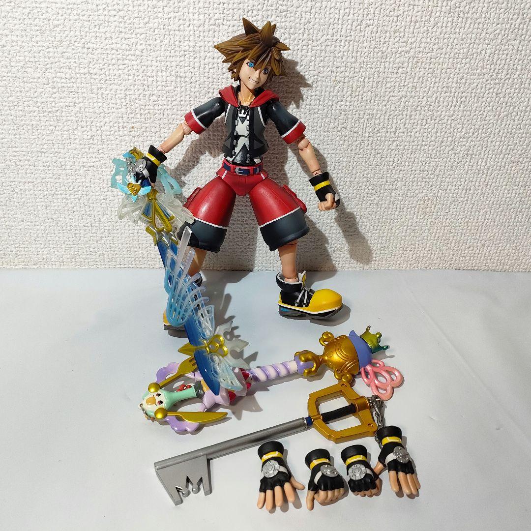 ☆　PLAY ARTS改　プレイアーツ改　キングダムハーツフィギュア　ソラ　3D