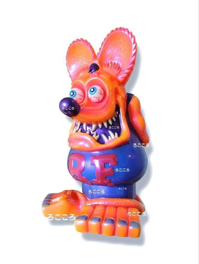 【SALE】 ラットフィンク フィギュア 艶パールオレンジ＆パールパープル