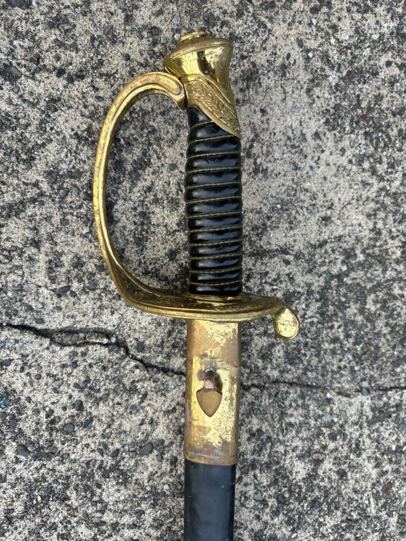 吉海M35 米軍 式典用サーベル 模造刀 鞘付 28インチ 全長86cm