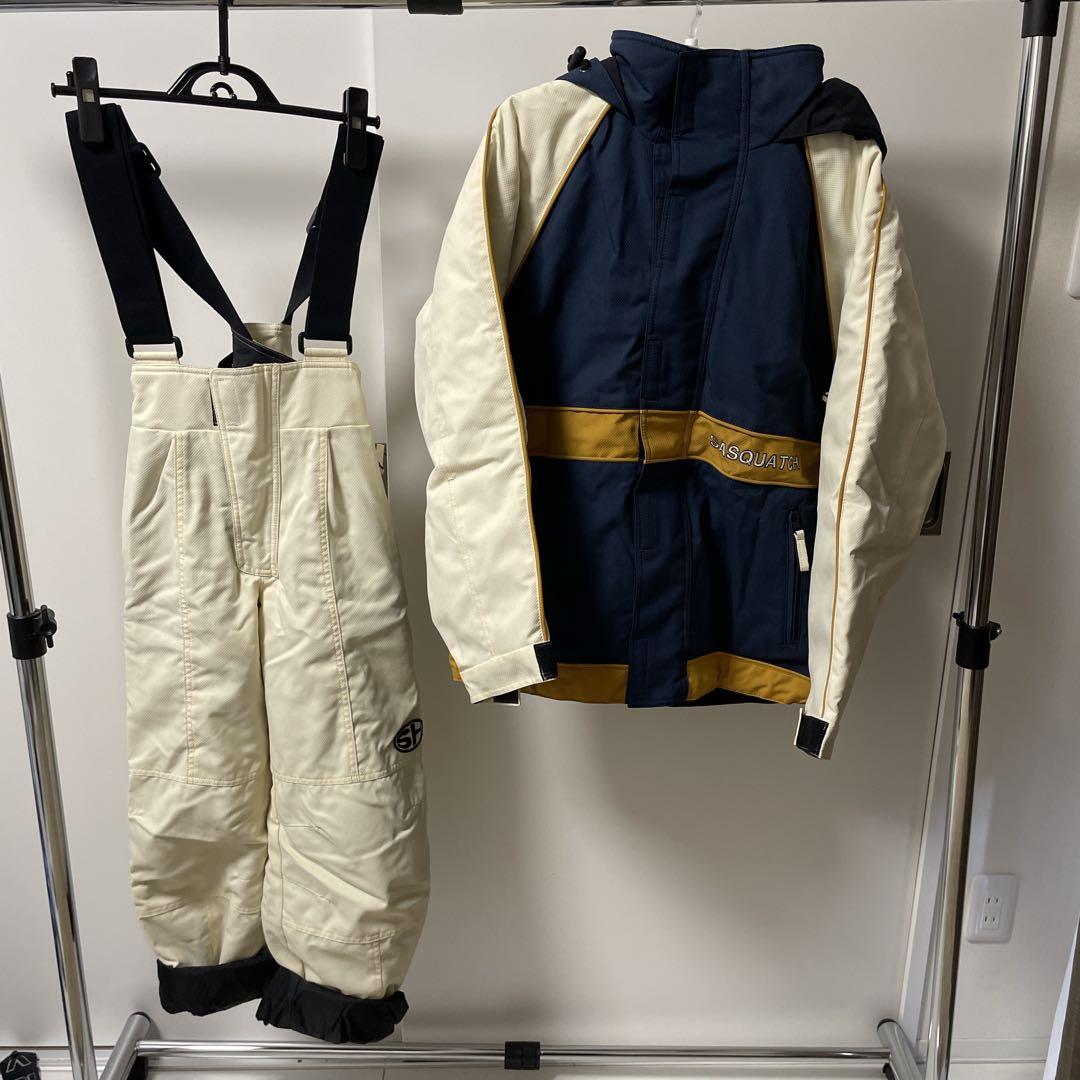 sasquatch スノーボード　スキー　スノボウェア　セットアップ上下