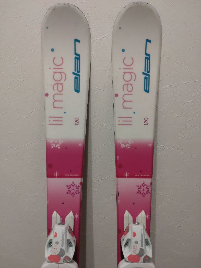 elan lil magic 120cm スキー　子供用