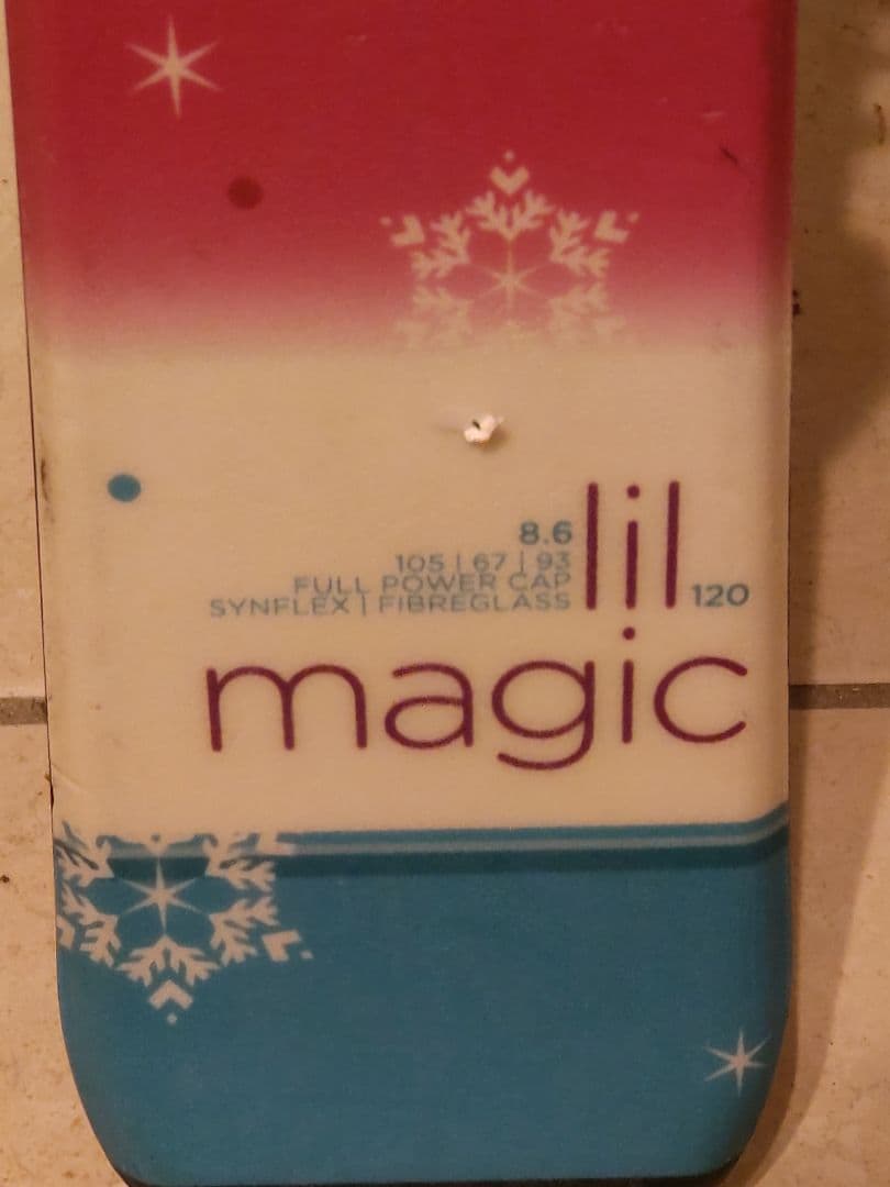 elan lil magic 120cm スキー　子供用