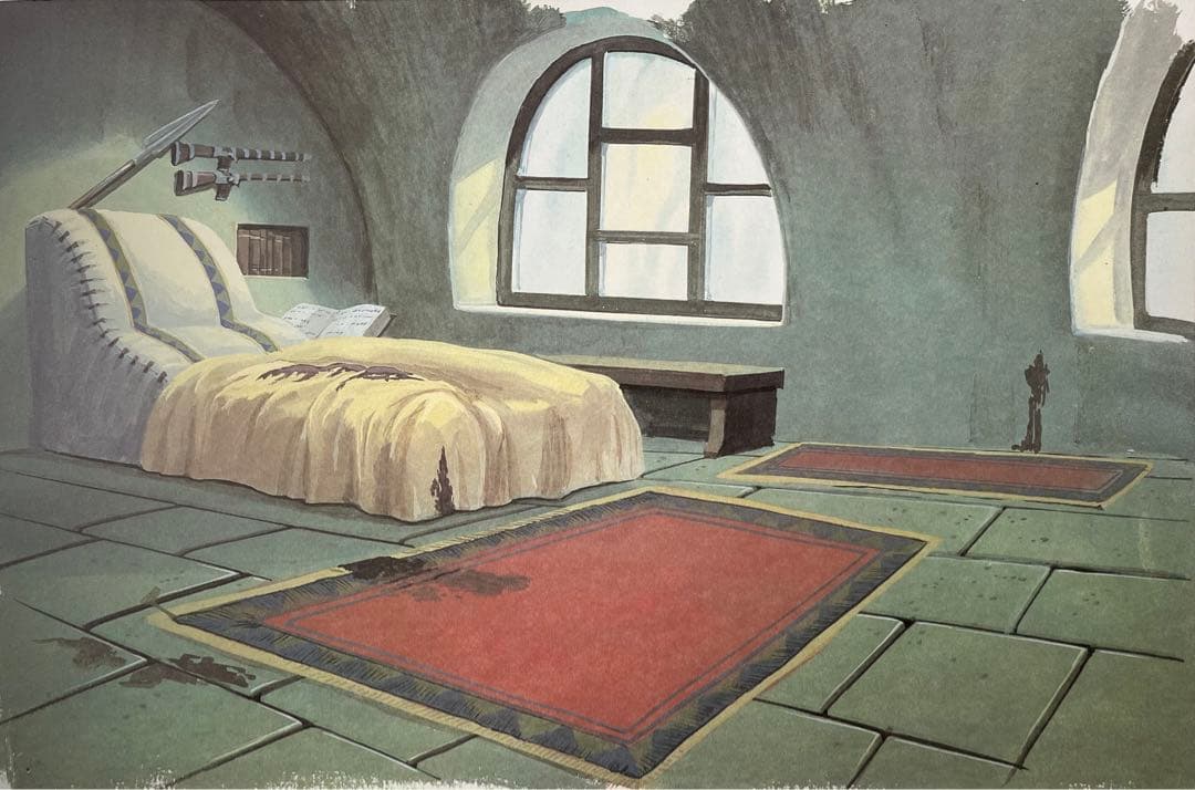 【レア美品】風の谷のナウシカ　複製セル画集フルセット