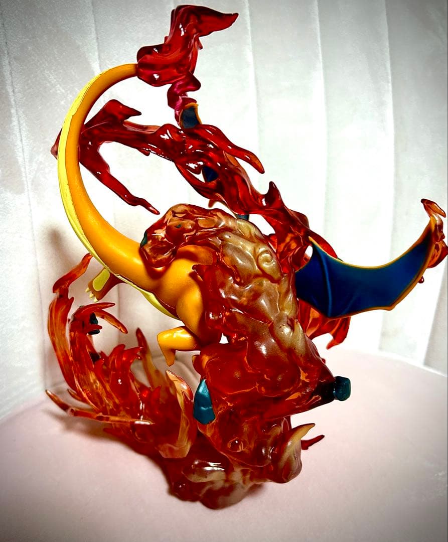 ポケモン リザードン フィギュア 炎エフェクト付き 21cm ビック フィギュア